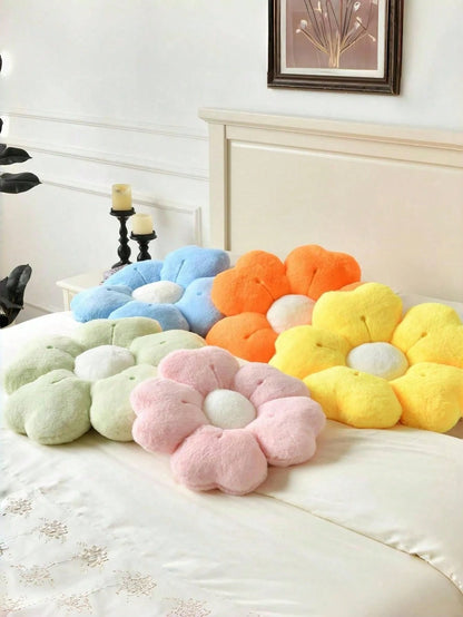 1pc Flower Shaped Cushion, Decorate Pillow For Bed And Sofa, Cute Daisy Pillow For Dorm, Floor Cushion, Spring, Gifts For Family And Friends