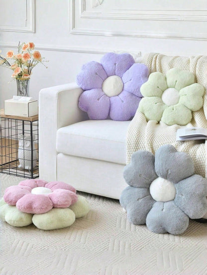 1pc Flower Shaped Cushion, Decorate Pillow For Bed And Sofa, Cute Daisy Pillow For Dorm, Floor Cushion, Spring, Gifts For Family And Friends