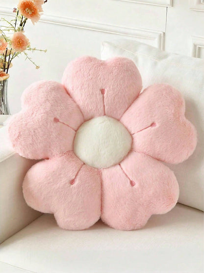 1pc Flower Shaped Cushion, Decorate Pillow For Bed And Sofa, Cute Daisy Pillow For Dorm, Floor Cushion, Spring, Gifts For Family And Friends