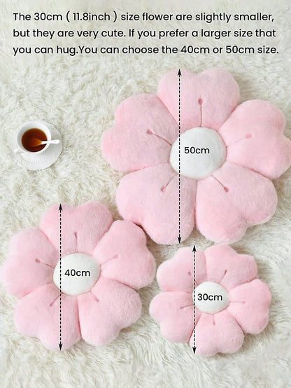 1pc Flower Shaped Cushion, Decorate Pillow For Bed And Sofa, Cute Daisy Pillow For Dorm, Floor Cushion, Spring, Gifts For Family And Friends