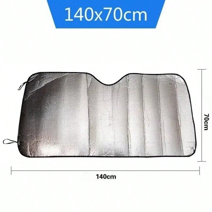 1pc Foldable Car Windshield Sun Shade, Automotive Windshield Snow Cover, Waterproof Sun Protection