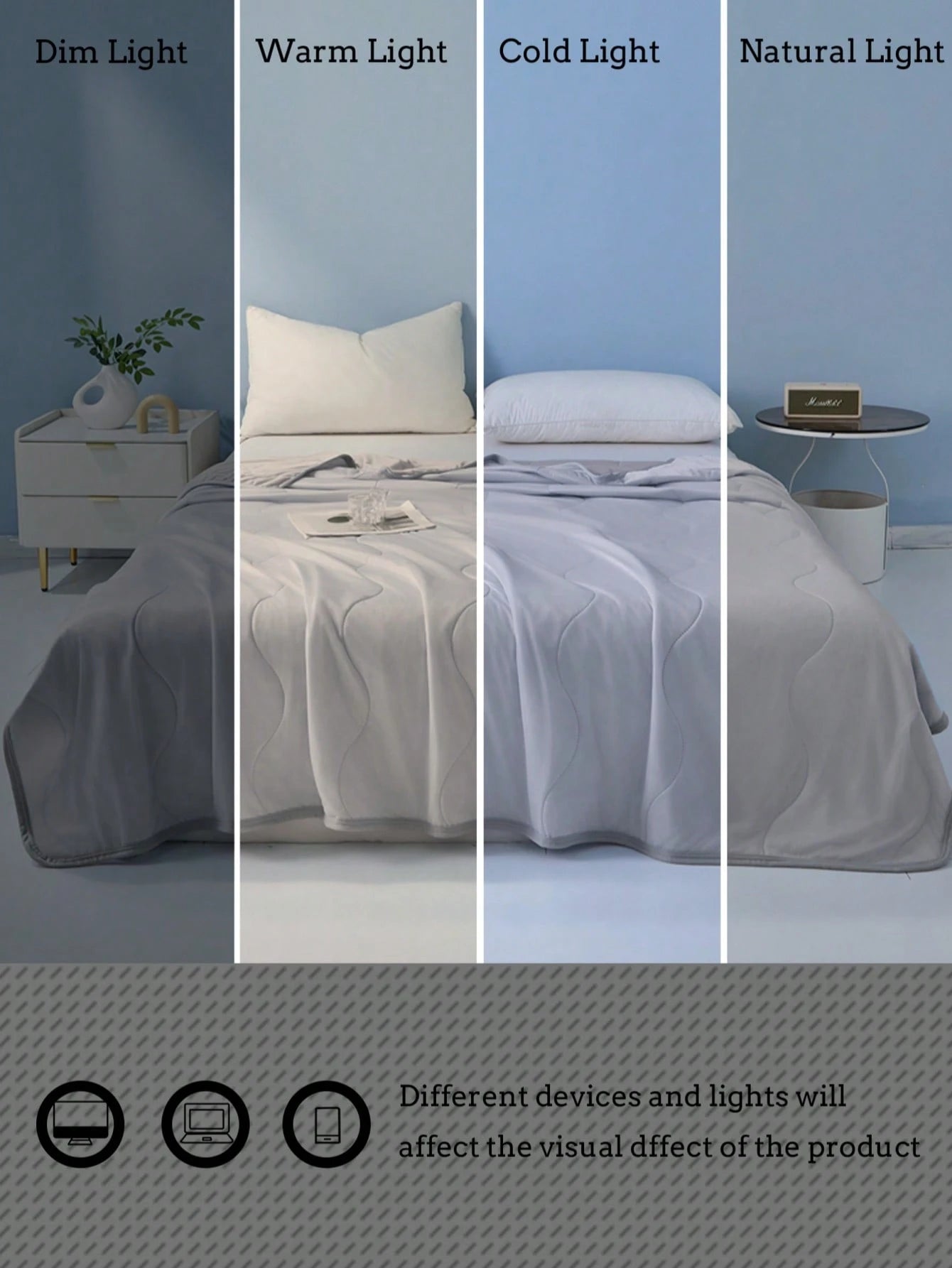 1pc Grey Cooling Blanket, Breathable & Heat-Absorbing, Keeps Body Dry And Prevents Night Sweating, Lightweight & Breathable, Suitable For Adults Who Feel Hot And Sweat Easily, Machine Washable, Suitab