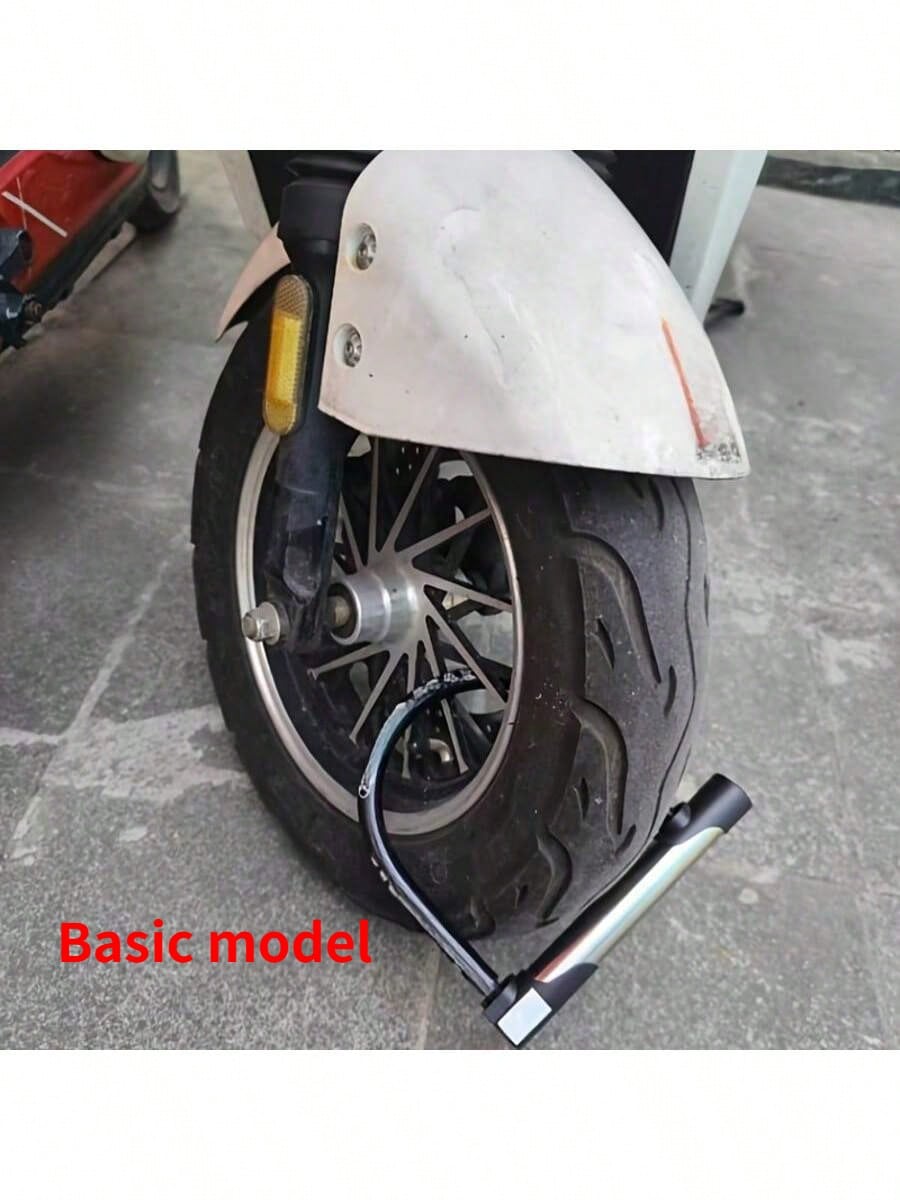 1pc Heavy Duty U-Lock, Size 18.8cm X 11.99cm- Elegant Steel Anti-Theft Security Lock Suitable For Electric Vehicles And Bicycles, Metal Material, No Power Required, Polished Surface, Storage Solution