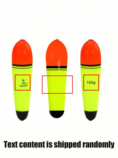 1pc High Buoyancy Drift Marker, Suitable For 10g To 100g Lead Sinkers- Solid EVA Core, Low Drag, Long Distance Casting- Copper Wire Protection, Professional EVA Foam Fishing Float, Multiple Sizes/We