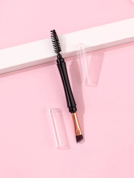 1pc High-End Eyelash Comb With Cover & Double-Ended Eyebrow Brush & Eyelash Curler & Ultra-Thin Eyeliner Brush & Brow Gel Brush Set,Eyebrow Brush,Eyeshadow Brush,Spoolie,Spoolie Brush,Giveaways