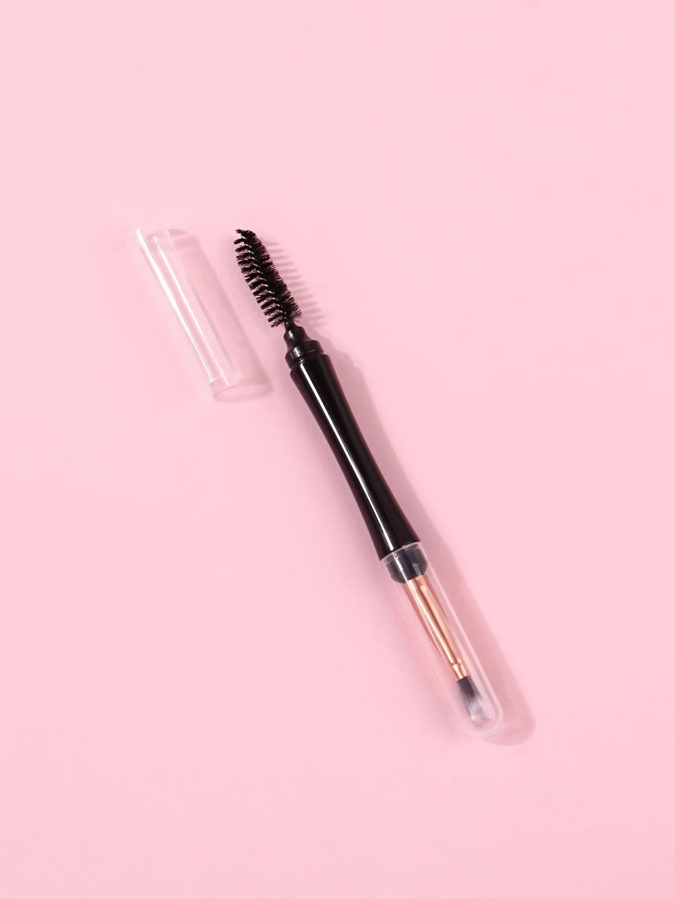 1pc High-End Eyelash Comb With Cover & Double-Ended Eyebrow Brush & Eyelash Curler & Ultra-Thin Eyeliner Brush & Brow Gel Brush Set,Eyebrow Brush,Eyeshadow Brush,Spoolie,Spoolie Brush,Giveaways