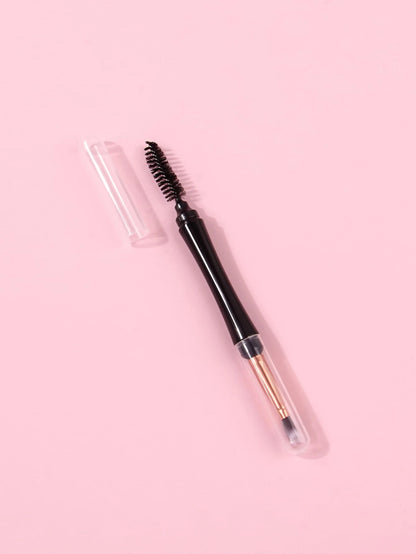 1pc High-End Eyelash Comb With Cover & Double-Ended Eyebrow Brush & Eyelash Curler & Ultra-Thin Eyeliner Brush & Brow Gel Brush Set,Eyebrow Brush,Eyeshadow Brush,Spoolie,Spoolie Brush,Giveaways