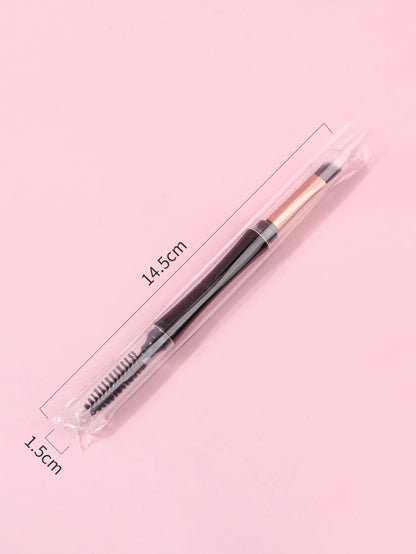 1pc High-End Eyelash Comb With Cover & Double-Ended Eyebrow Brush & Eyelash Curler & Ultra-Thin Eyeliner Brush & Brow Gel Brush Set,Eyebrow Brush,Eyeshadow Brush,Spoolie,Spoolie Brush,Giveaways