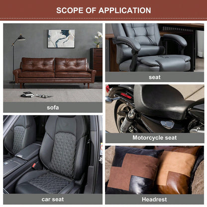 1pc Leather Repair Tape,Leather Repair Patch, Leather Repair Kit, Self Adhesive Leather Repair Tape For Couches, Car Seat, Sofas, Computer Chair, Furniture, Handbags, Drivers Seats, Car Boat Seats Cou