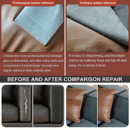 1pc Leather Repair Tape,Leather Repair Patch, Leather Repair Kit, Self Adhesive Leather Repair Tape For Couches, Car Seat, Sofas, Computer Chair, Furniture, Handbags, Drivers Seats, Car Boat Seats Cou