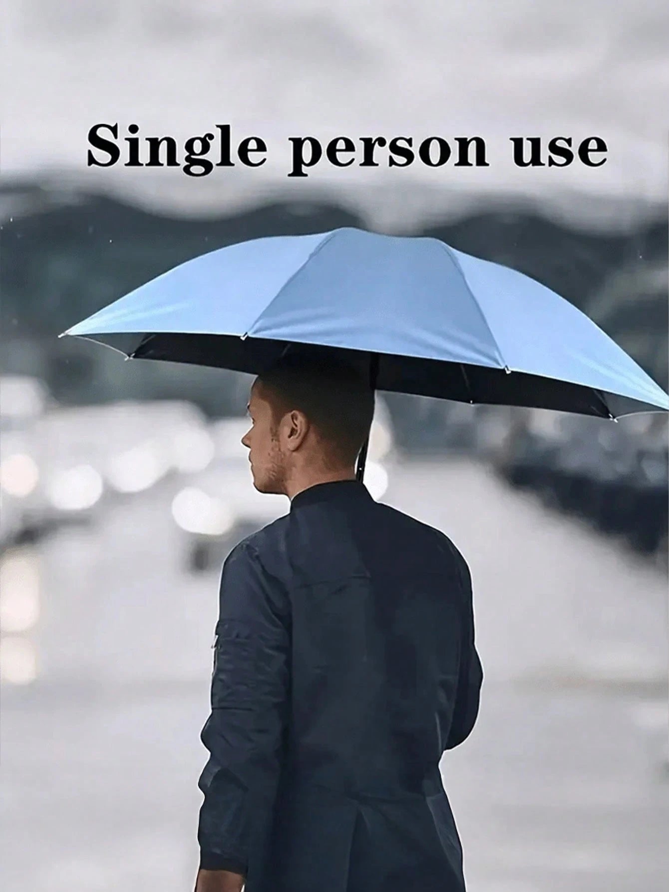 1pc Lightweight & Compact 6-Rib Umbrella, Designed For Women, Provides Rain And Sun Protection, Highly Portable