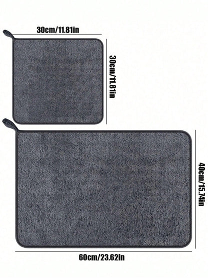 1pc Microfiber Towels For Cars Extra Large Car Drying Towel Soft Ultra Absorbent Quick Drying Vehicle Cleaning Cloth Lint-Free Scratch-Free Auto Detailing