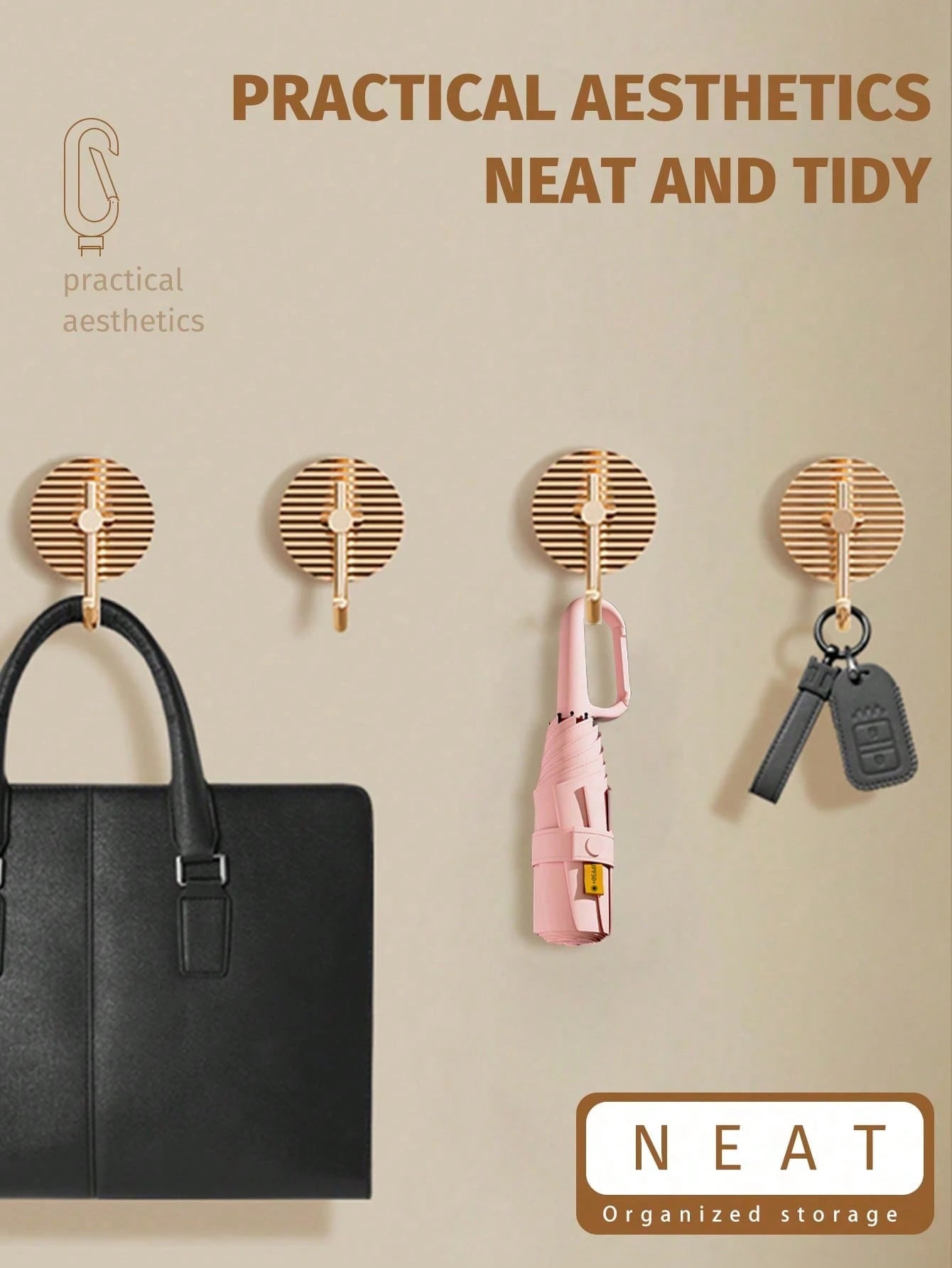 1pc Mini Folding Umbrella, Pocket-Sized Waterproof Portable Travel Umbrella, Mini Travel Umbrella, Women's Travel Essential, Mini Travel Accessory Set
