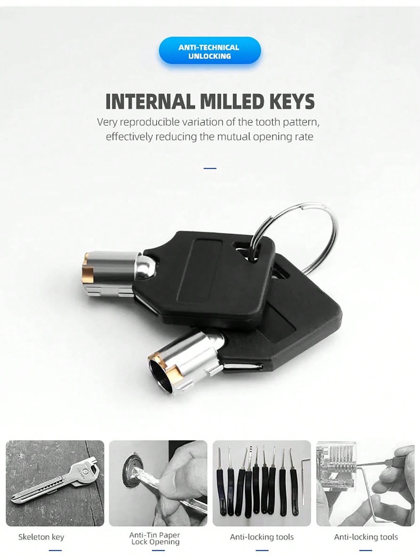 1pc Mini Mountain Bicycle Anti-theft Lock With Mounting Bracket For Motorcycle Disc Brake