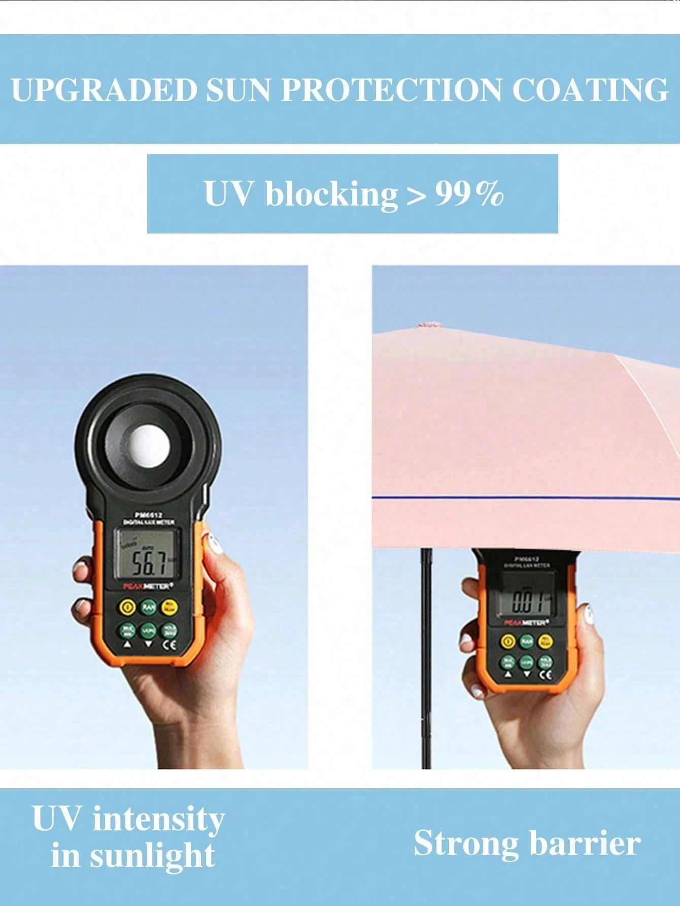 1pc Mini Travel Umbrella, Foldable Umbrella, Outdoor Portable Sunshade Umbrella, UV Protection Sunshade Umbrella With Carrying Bag, Sunscreen Product, 6 Ribs + Thickened Black Waterproof Coating, Esse