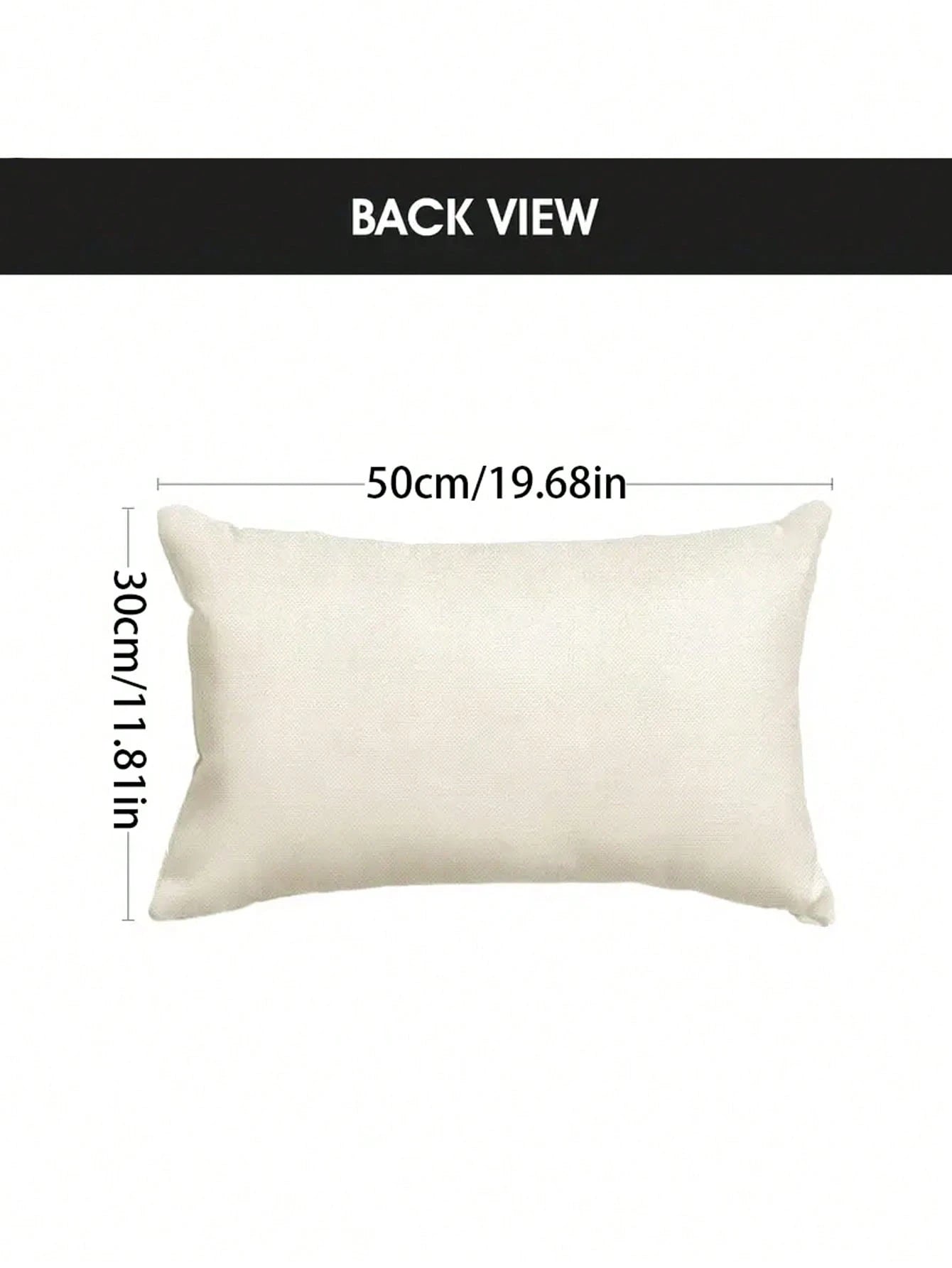 1pc Modern Linen Throw Pillow Cover, Machine Washable With Zipper Closure, Woven Decorative Cushion Cover Suitable For Various Room Types, Outdoor Farmhouse Style Porch Healing Design, Applicable For