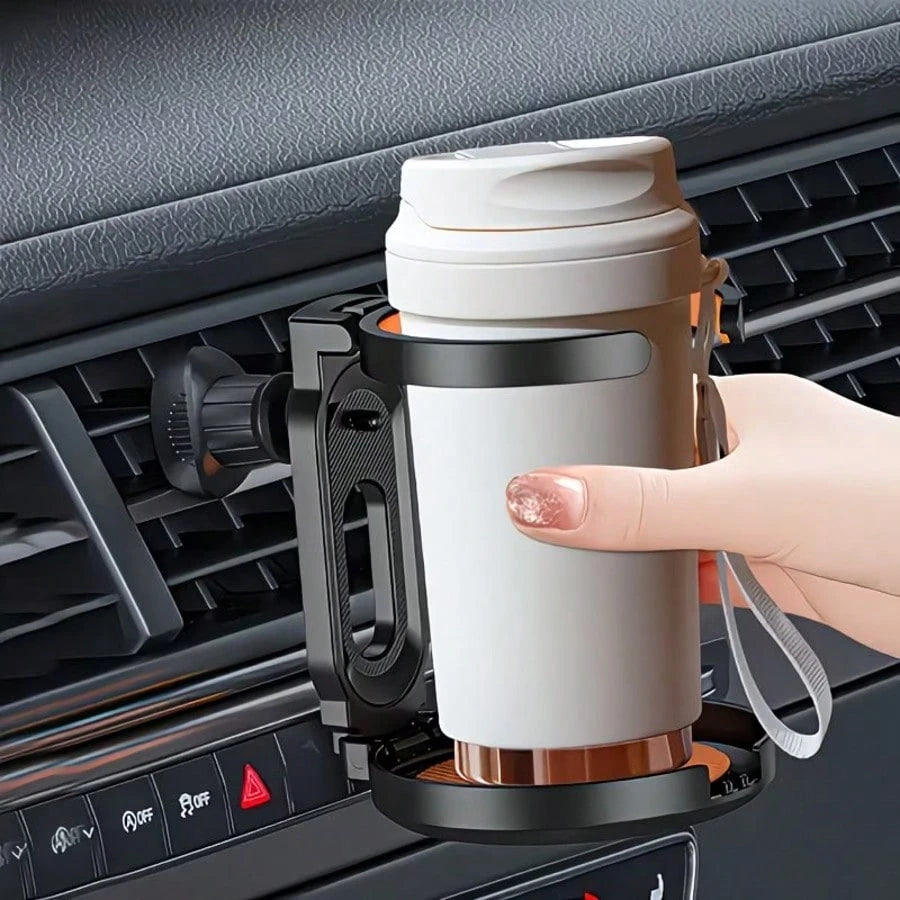 1pc Multi-Function Foldable Car Air Vent Cup Holder/Bottle Holder/Water Bottle Holder/Ashtray Holder/Multi-Function Car Coffee Cup Holder