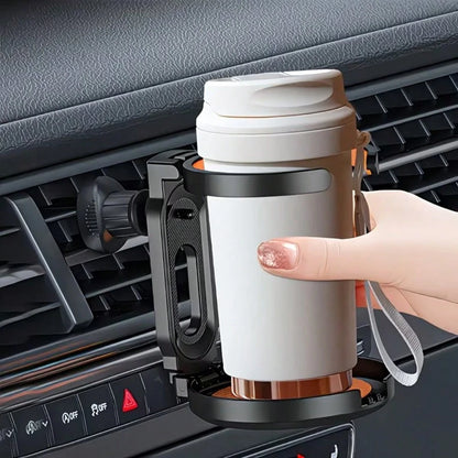 1pc Multi-Function Foldable Car Air Vent Cup Holder/Bottle Holder/Water Bottle Holder/Ashtray Holder/Multi-Function Car Coffee Cup Holder