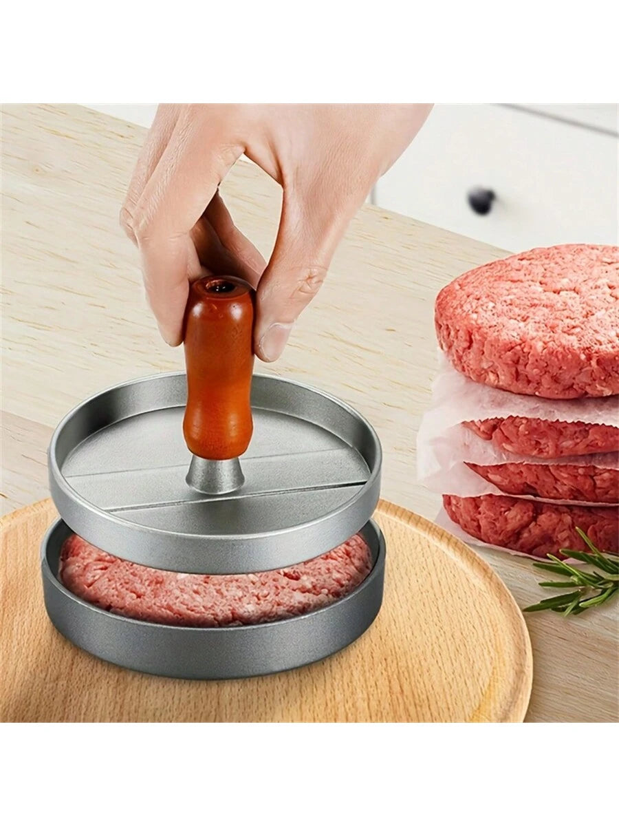 1pc Non-Stick Hamburger Patty Maker Mold| Beef, Cheese And Vegetable Burger Forming Machine, For Grilling And Cooking
