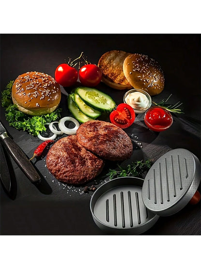 1pc Non-Stick Hamburger Patty Maker Mold| Beef, Cheese And Vegetable Burger Forming Machine, For Grilling And Cooking