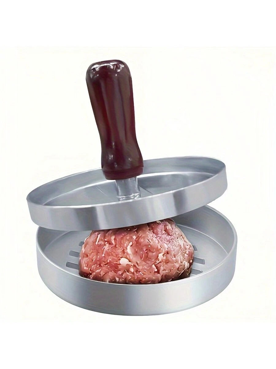 1pc Non-Stick Hamburger Patty Maker Mold| Beef, Cheese And Vegetable Burger Forming Machine, For Grilling And Cooking