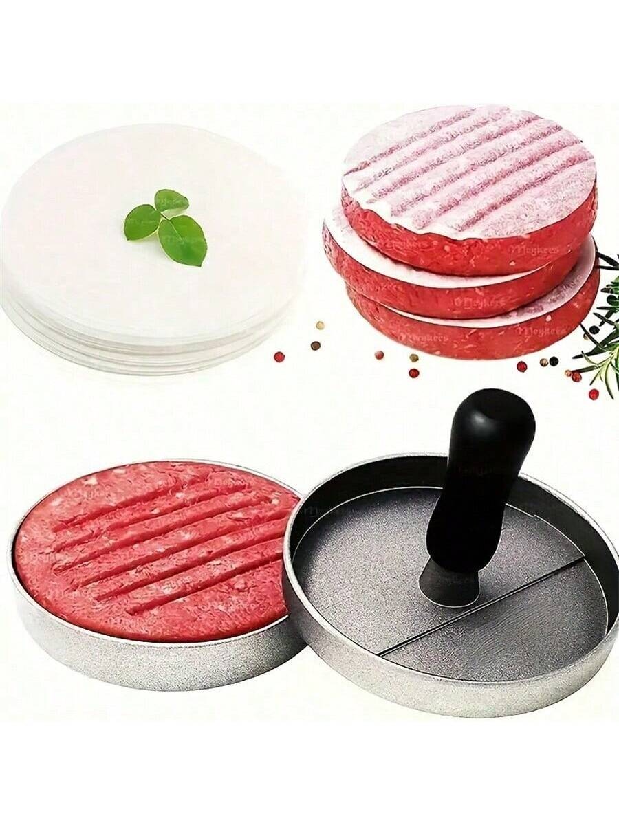 1pc Non-Stick Hamburger Patty Maker Mold| Beef, Cheese And Vegetable Burger Forming Machine, For Grilling And Cooking