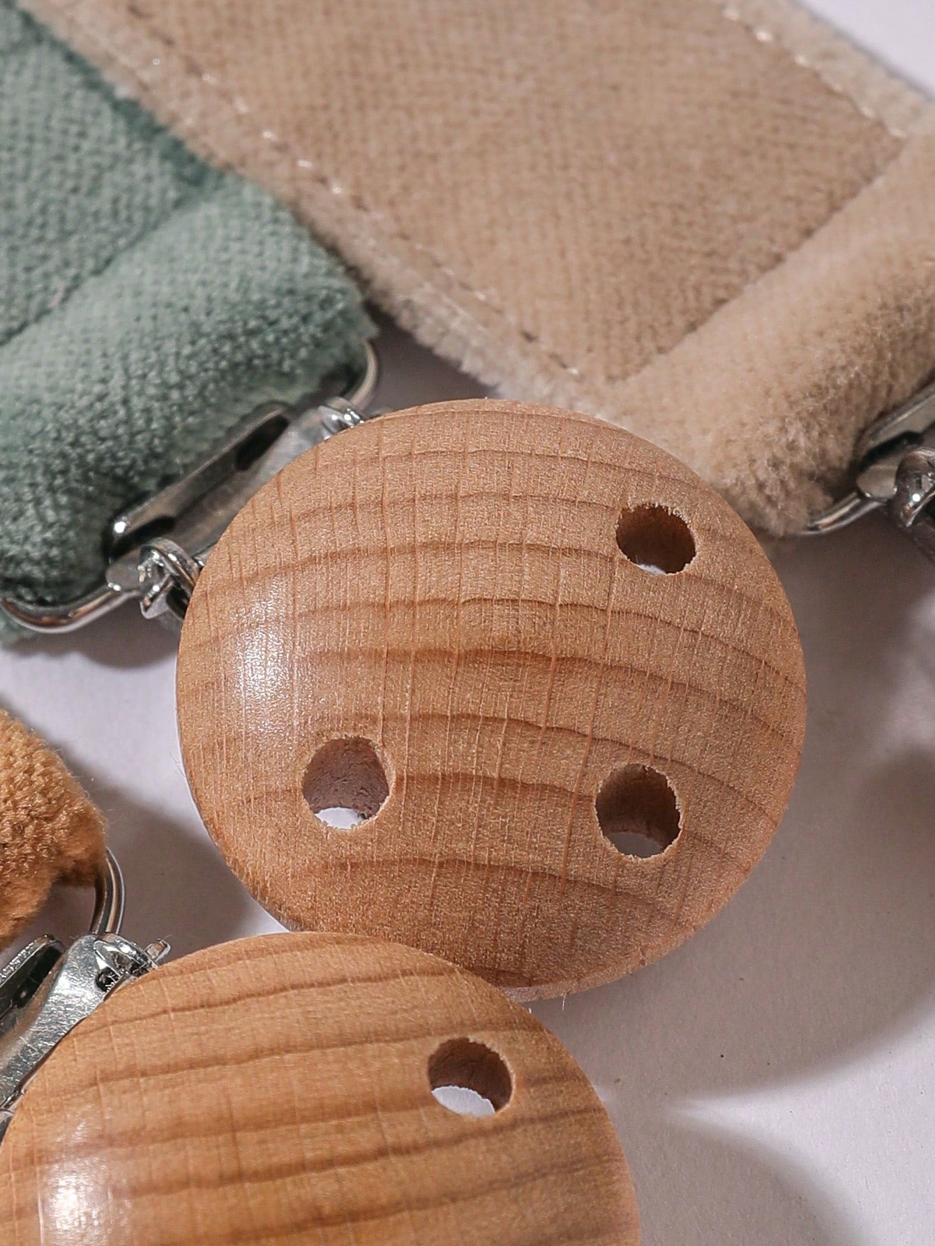 1pc Personalized Baby Pacifier Clip Cute Polka Dot Print Customized Patterns For Boys And Girls, Custom Baby Pacifier Clip Universal Soothing Clip