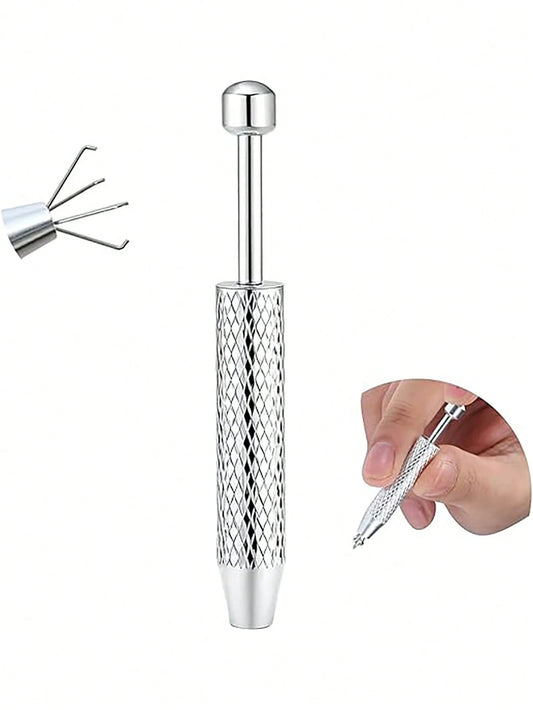 1PC Piercing Taper Ball Grabber Tool For Changing Jewelry- 14G 16G 18G 20G Stainless Steel Flat Back Earrings Applicator Tool