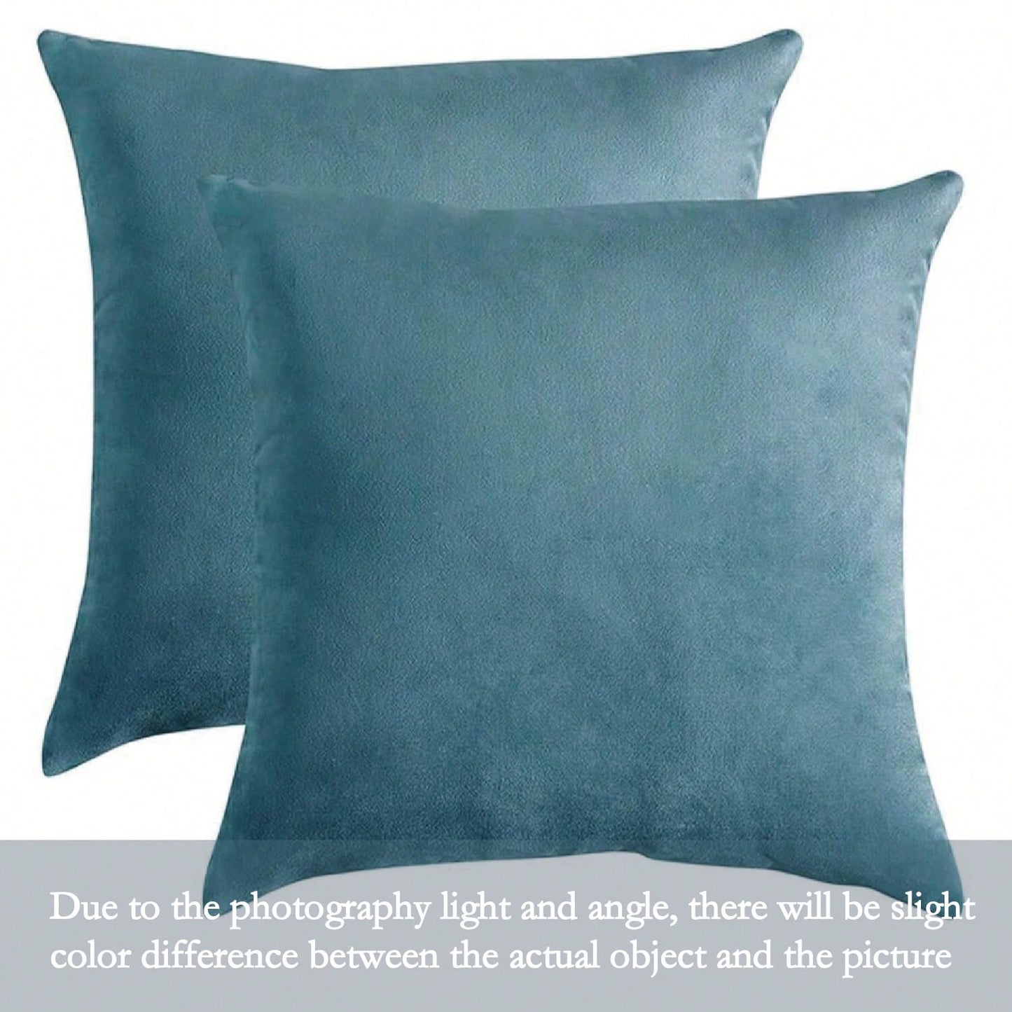 1pc Plain Cushion Cover Without Filler, Striped Velvet Square Pillowcase For Sofa, Home Decor