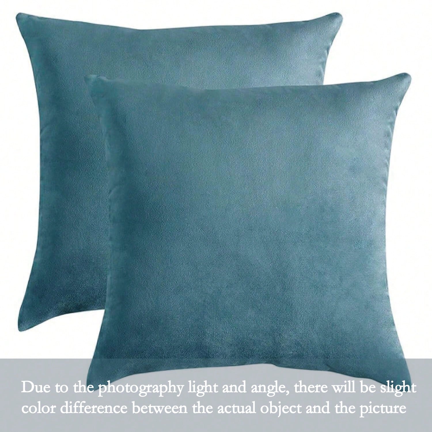 1pc Plain Cushion Cover Without Filler, Striped Velvet Square Pillowcase For Sofa, Home Decor