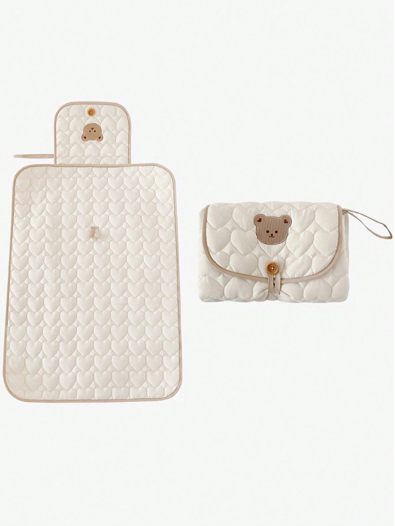 1pc Portable Waterproof & Comfortable Baby Changing Pad, Suitable For Outdoor Use, Diaper Changing Station, And Crib Mattress