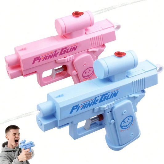 1pc Prank Water Gun, Bidirectional Prank Water Gun, Prank Water Spray Gun, Reverse Water Gun, Funny Novelty Toy Suitable For Parties And Summer Entertainment, Creative Gift Toy For Swimming Pool, Beac