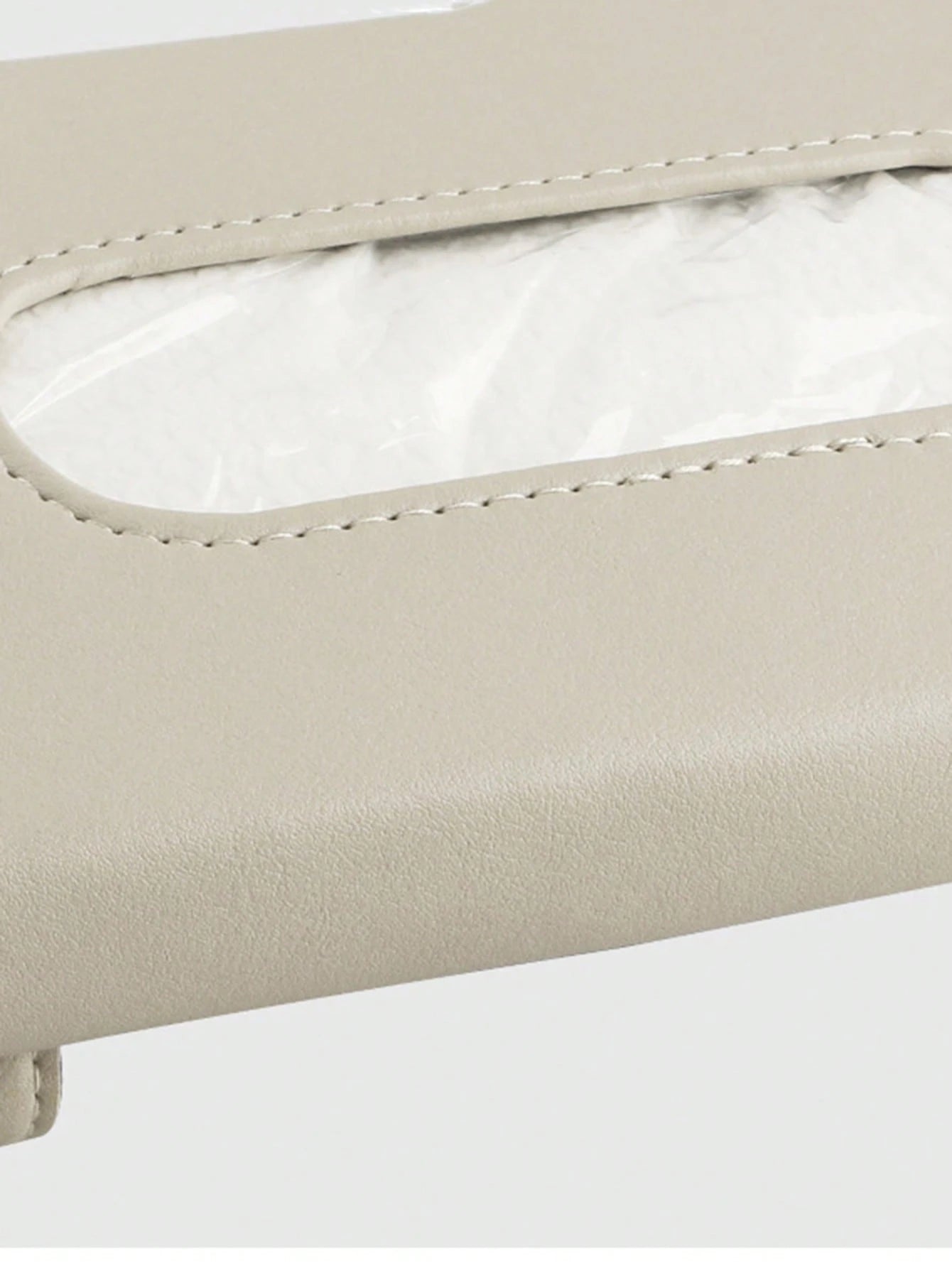 1pc PU Car Sun Visor Tissue Box