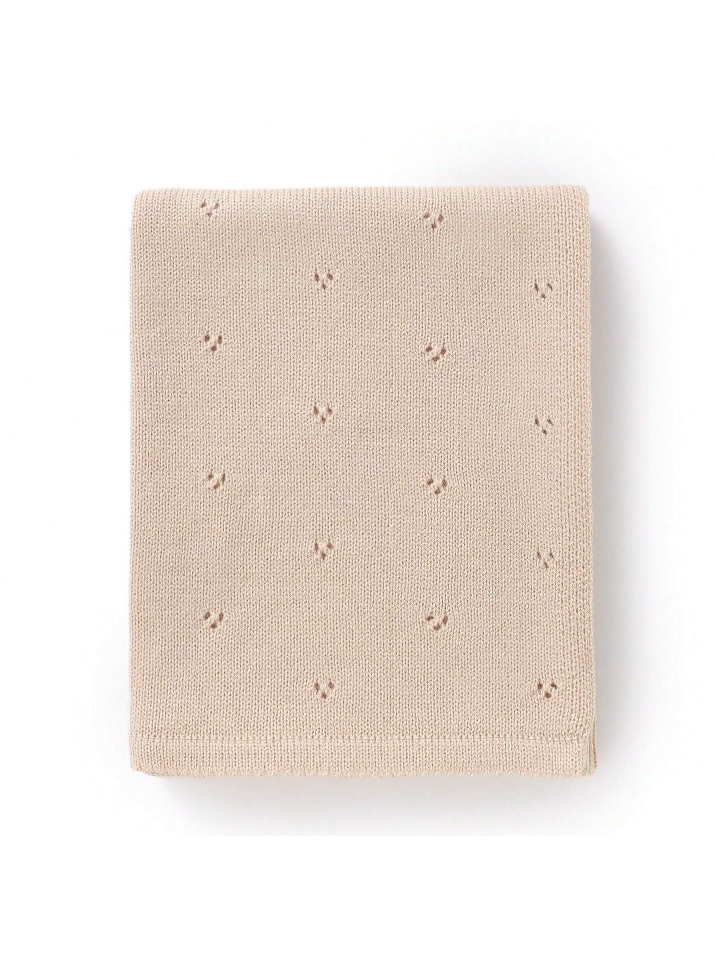 1pc Simple Knit Baby Multi-Use Blanket All Seasons Love Valentine