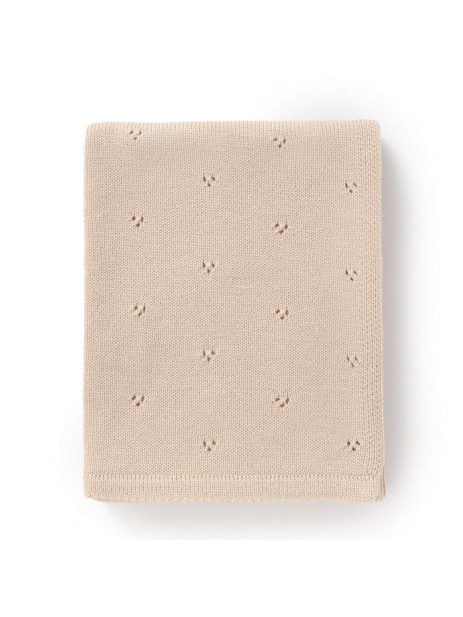 1pc Simple Knit Baby Multi-Use Blanket All Seasons Love Valentine