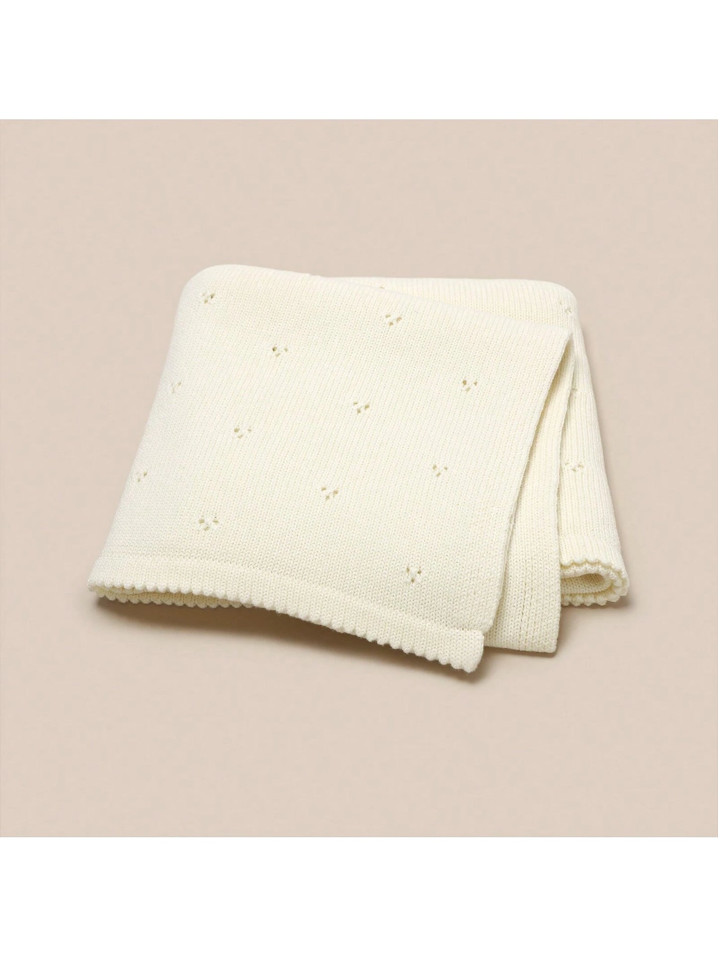 1pc Simple Knit Baby Multi-Use Blanket All Seasons Love Valentine