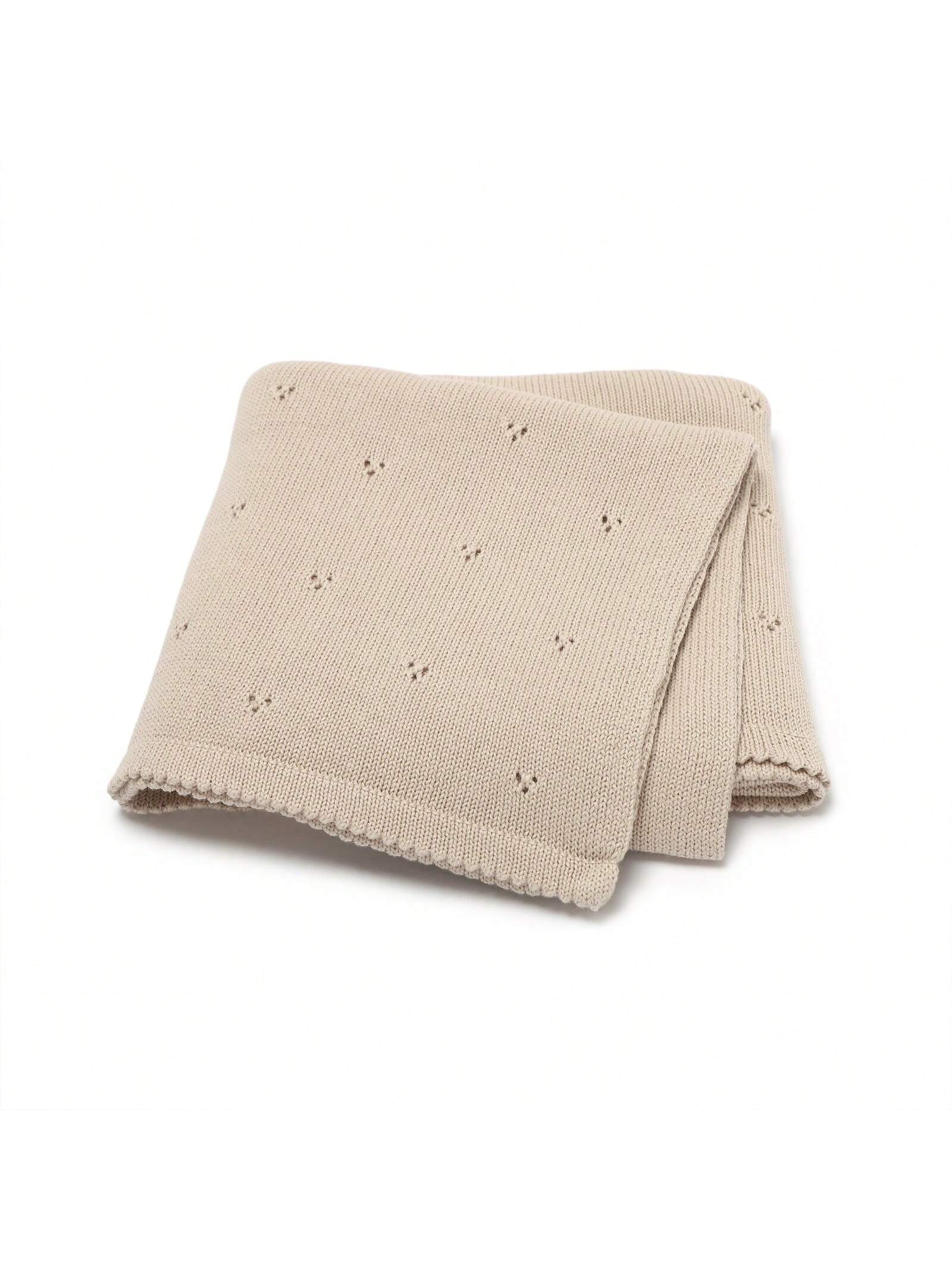 1pc Simple Knit Baby Multi-Use Blanket All Seasons Love Valentine