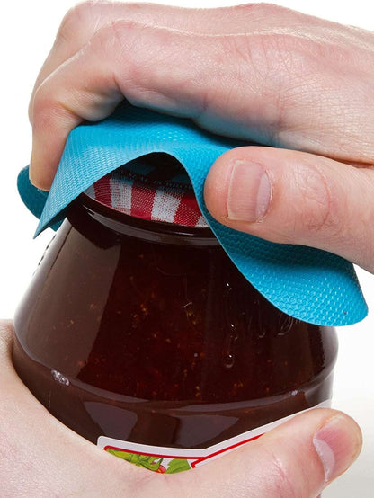 1pc Square Rubber Anti-Slip Jar Opener Kitchen Gadget