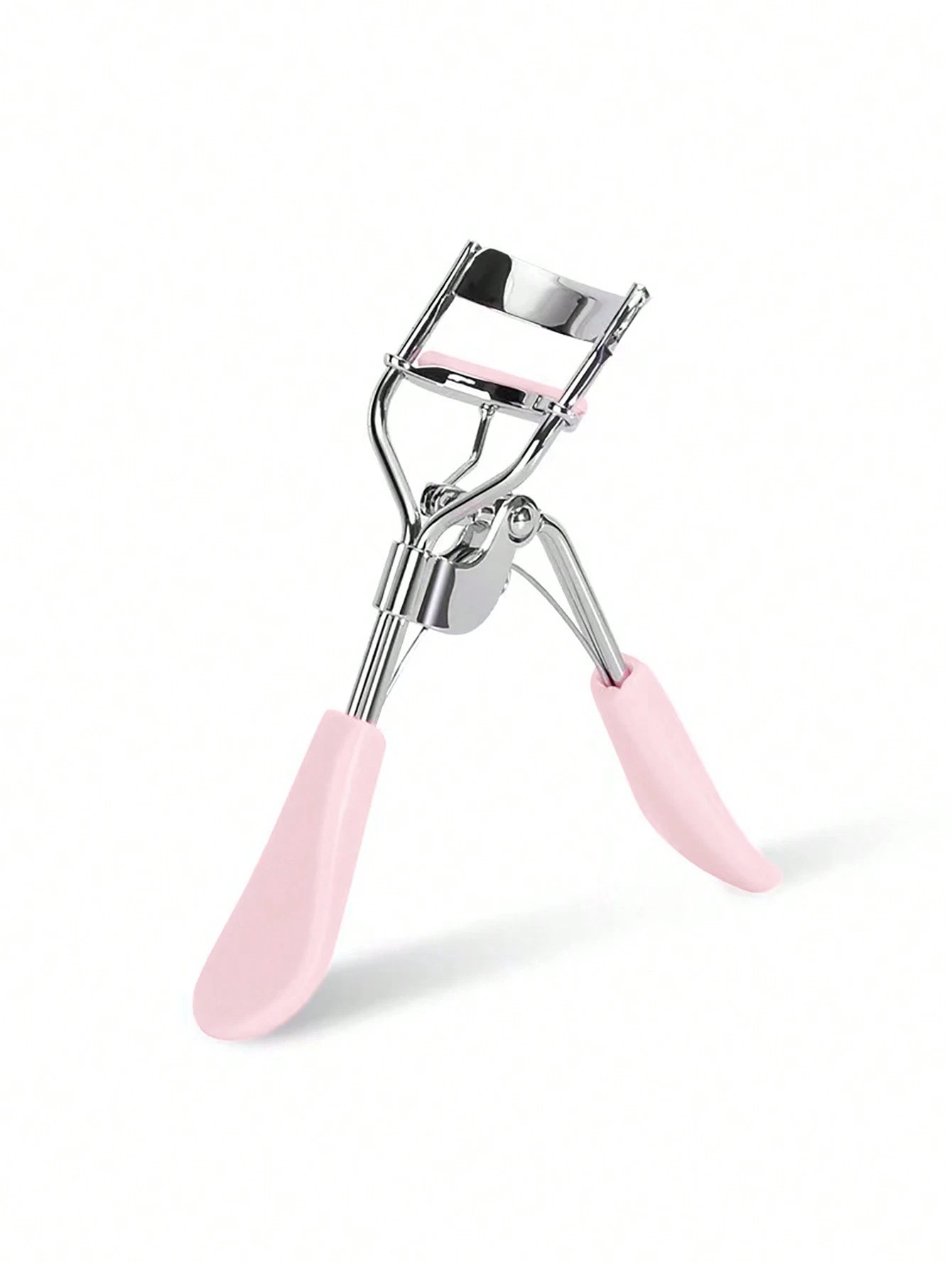 1pc Stainless Steel Eyelash Curler, Mascara Curling Tool, False Eyelash Assistor, Makeup Broad Curved Cosmetic Accessory, Soft Material, Long-Lasting, Comfortable And Easy To Use,Makeup,Cheap,Room Dec
