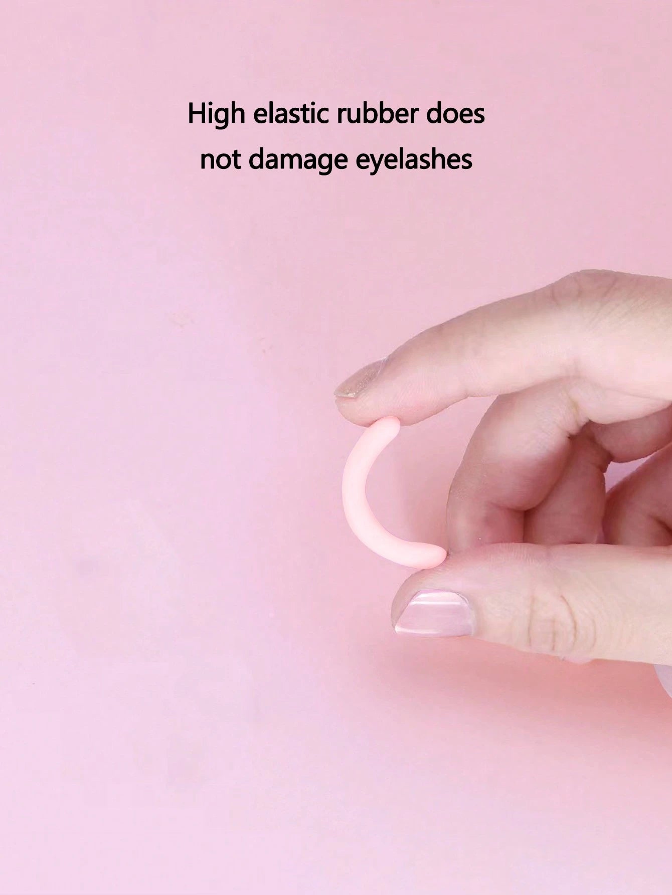 1pc Stainless Steel Eyelash Curler, Mascara Curling Tool, False Eyelash Assistor, Makeup Broad Curved Cosmetic Accessory, Soft Material, Long-Lasting, Comfortable And Easy To Use,Makeup,Cheap,Room Dec