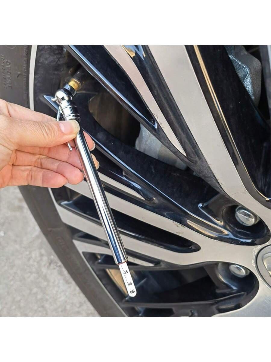 1pc Tire Pressure Gauge, Handheld Tire Pressure Tester Tool For Vehicle Safety Check