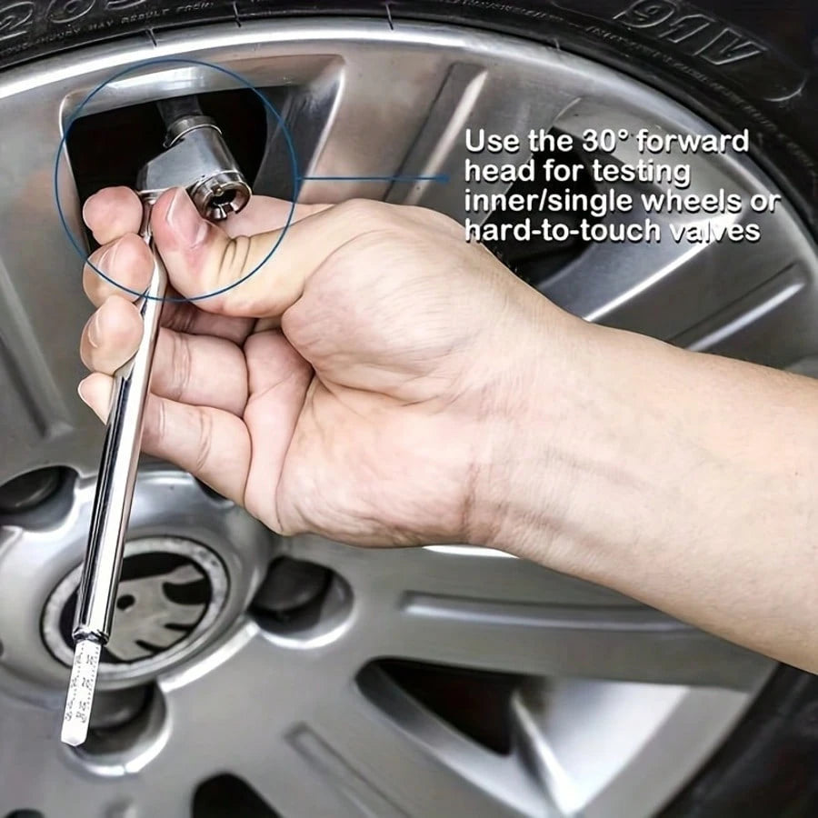 1pc Tire Pressure Gauge, Handheld Tire Pressure Tester Tool For Vehicle Safety Check