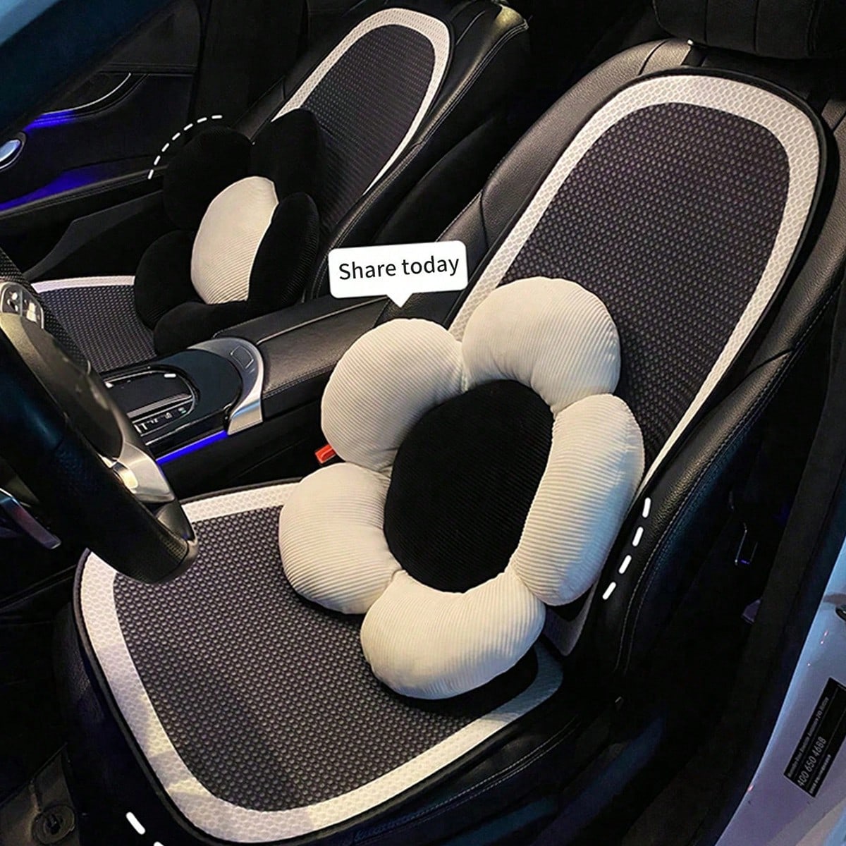1pc Universal Car Seat Cushion- Breathable Ice Silk Seat Cushion, Suitable For All Seasons, Especially For Summer And Rear Seats.