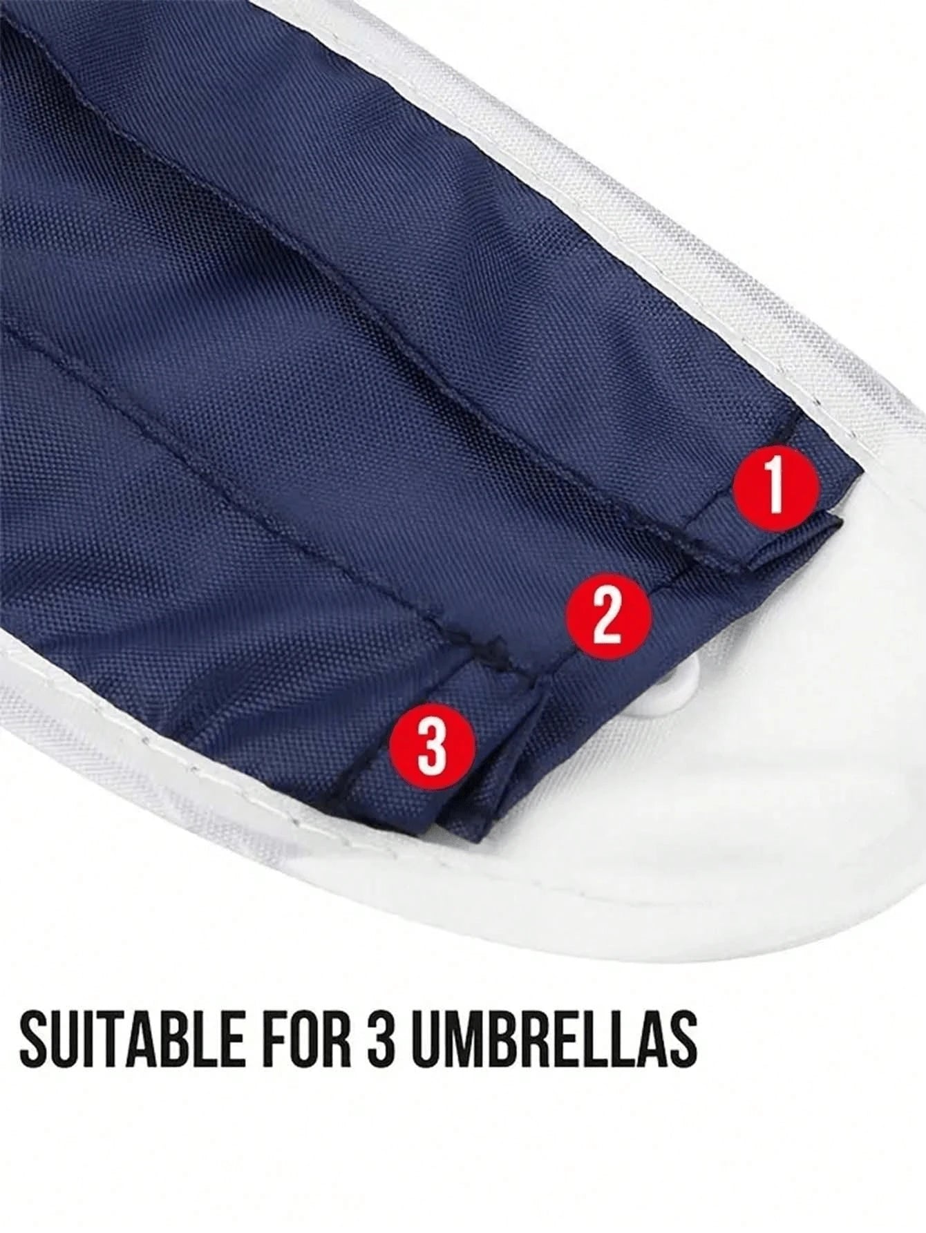1pc Universal Fit Car Seat Back Umbrella Holder, Waterproof Polyamide Organizer With Oval Shape Storage Pouch For Neat Vehicle Interior, Convenient Access And Easy Installation, Perfect For Rainy Days