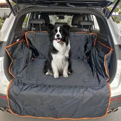 1pc Universal Fit Waterproof PVC Cargo Liner With Elastic Straps- Durable Car Trunk Protector Accessory For Vehicle Back Protection, Waterproof Trunk Seat Cover For Back Cargo Area Universal