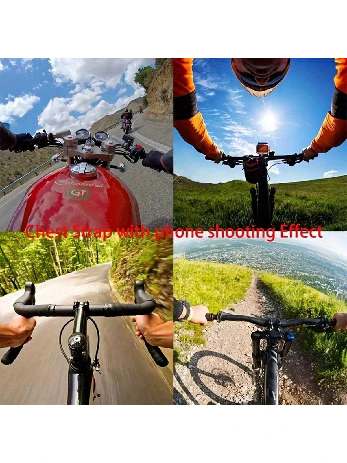 1pc Universal Phone Chest Strap Holder, Suitable For First-Person Shooting, Outdoor Smartphone POV Video Shooting, Phone Clip, Phone Holder Chest Strap Charger Protective Case, Office Essential Digita