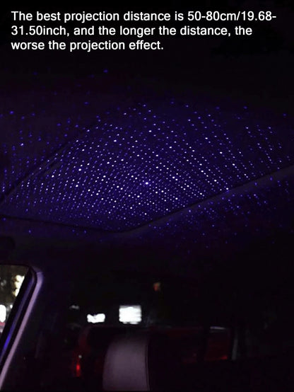 1pc USB Starry Sky Car Atmosphere Light