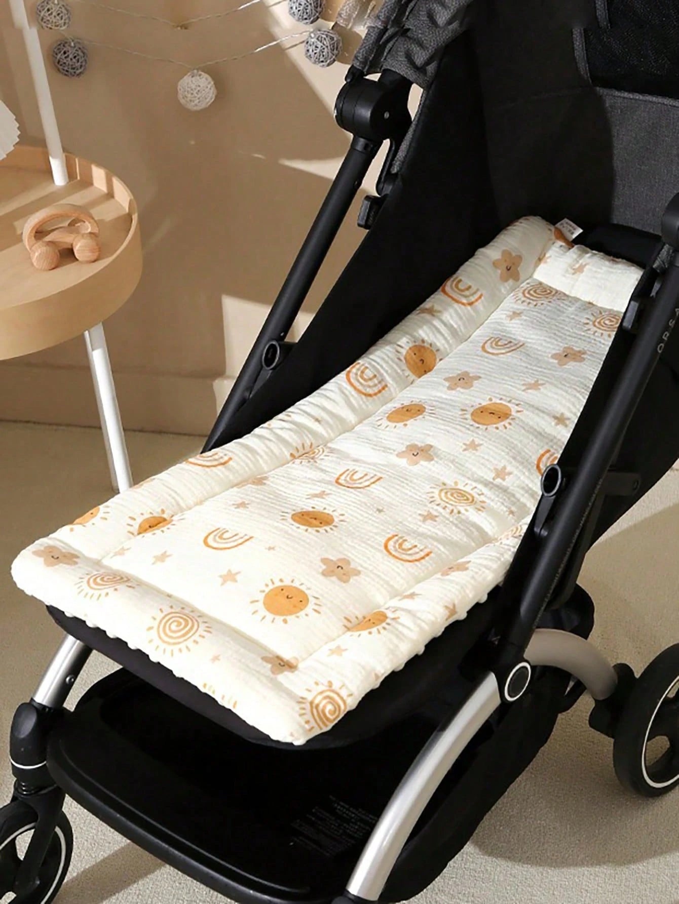 1pc Warm Baby Stroller Seat Cushion, Stroller Accessory, All-Season Universal Baby Seat Pad For Stroller, Baby Shower Gift