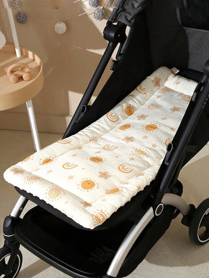 1pc Warm Baby Stroller Seat Cushion, Stroller Accessory, All-Season Universal Baby Seat Pad For Stroller, Baby Shower Gift