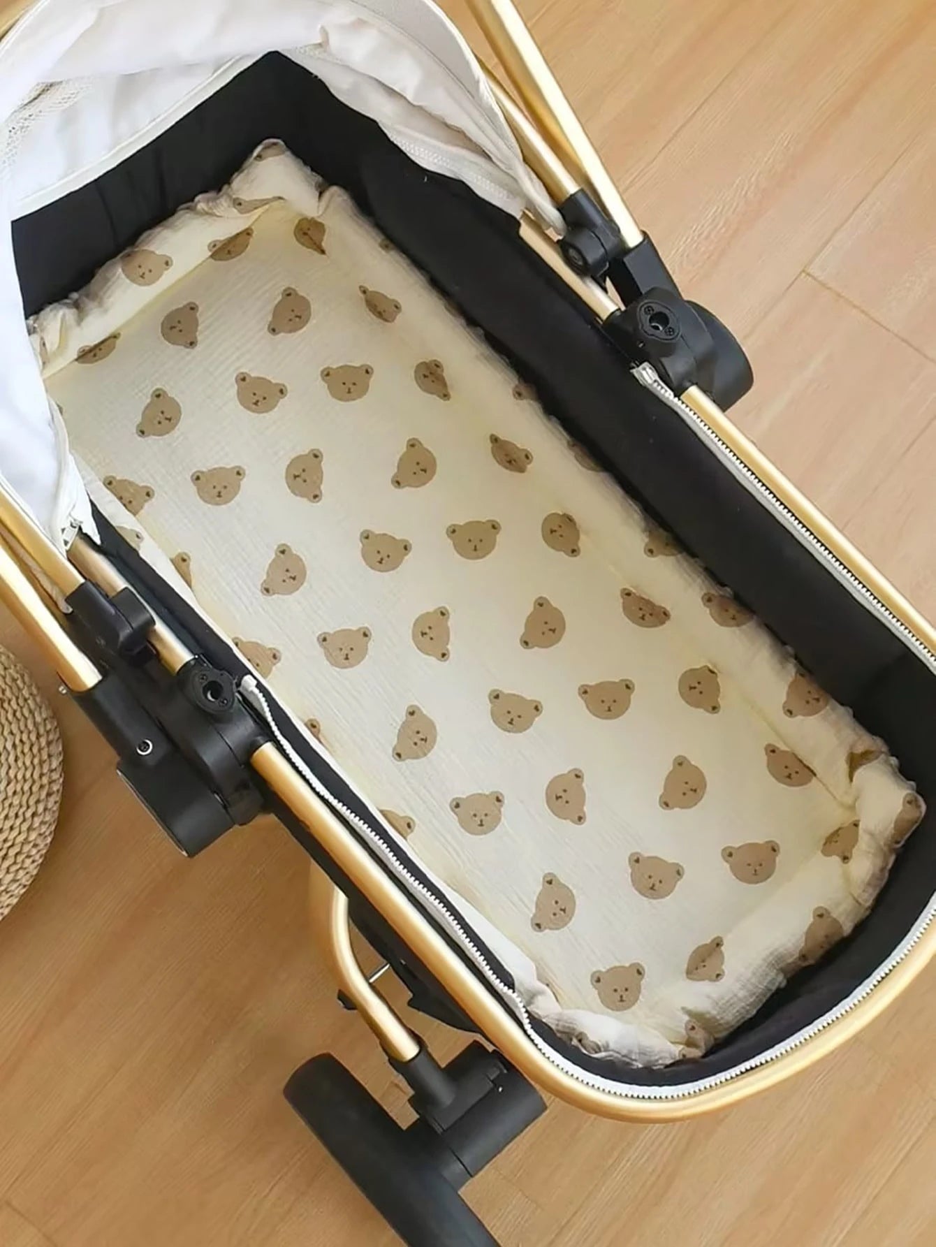 1pc Warm Baby Stroller Seat Cushion, Stroller Accessory, All-Season Universal Baby Seat Pad For Stroller, Baby Shower Gift